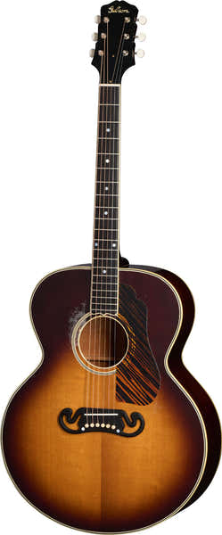 Gibson Custom SJ-100 1939 Zwaar verouderd Vervaagd Vintage Sunburst CSHR