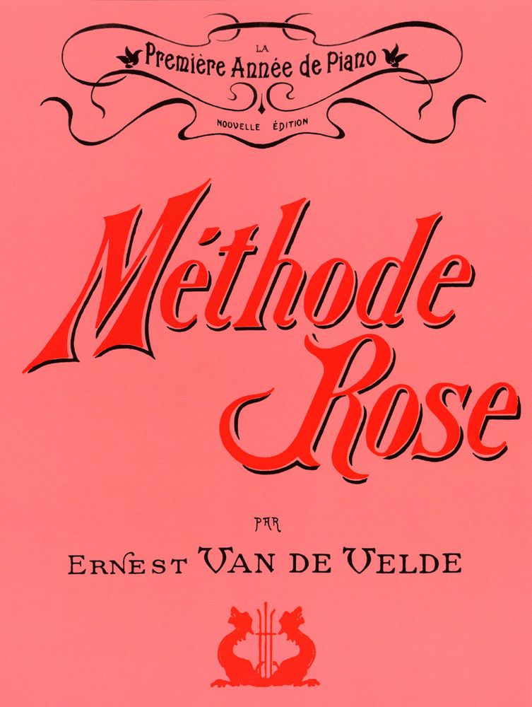 Van De Velde Méthode Rose 1ère Année (Version Traditionnelle)