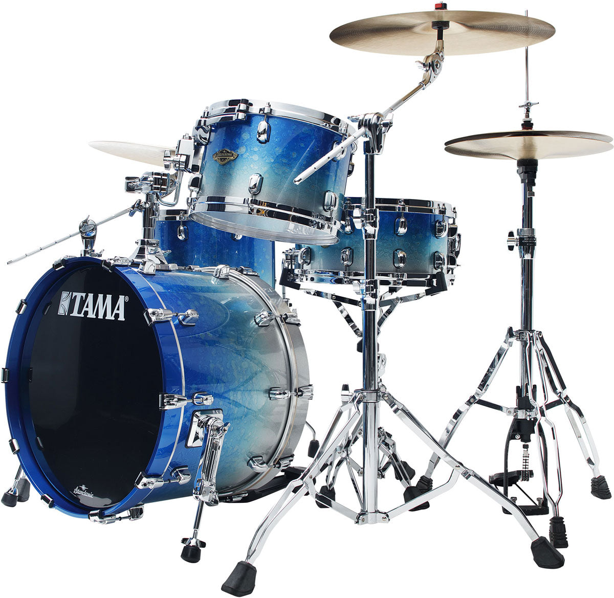 Starclassic Walnut/birch Fusion 20 Gesmolten blauwijsverloop