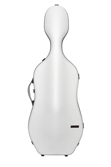 Cellokoffer 4/4 Slim Hightech - Wit
