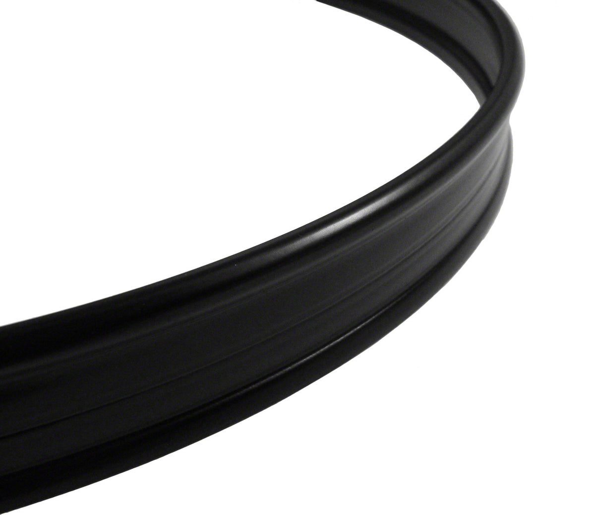 HBS-18BL - 18" BLACK STEEL BASS DRUM HOOP