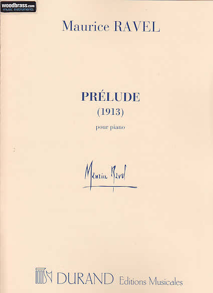 Ravel - Prelude 1913 Pour Piano