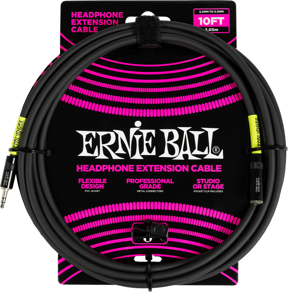 Effects Stereo MINI-jack naar MINI-jack Verlengkabel 3M Zwart