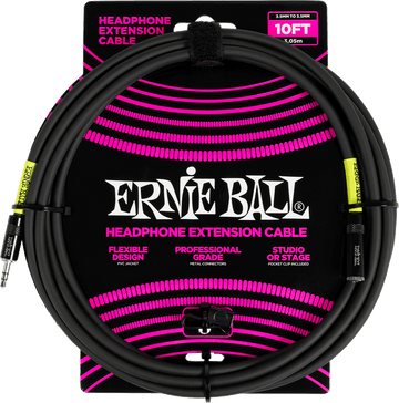 Effects Stereo MINI-jack naar MINI-jack Verlengkabel 3M Zwart
