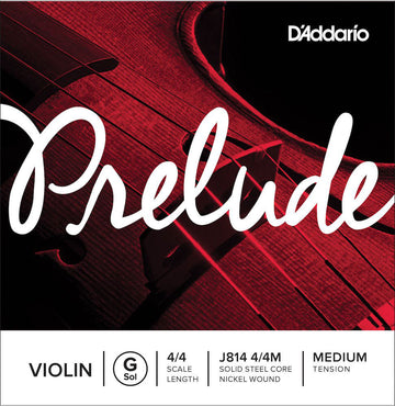 SINGLE STRING (G) FOR VIOLIN PRELUDE NECK 4/4 TENSION MEDIUM