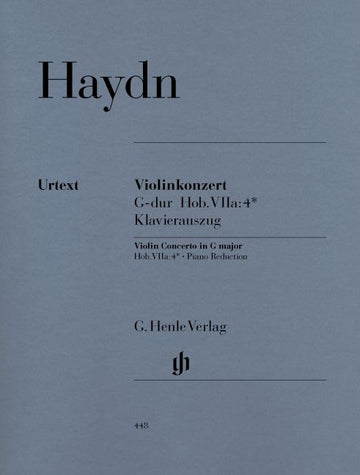 Haydn J. - Concerto For Violin And Orchestra G Major Hob. Viia:4