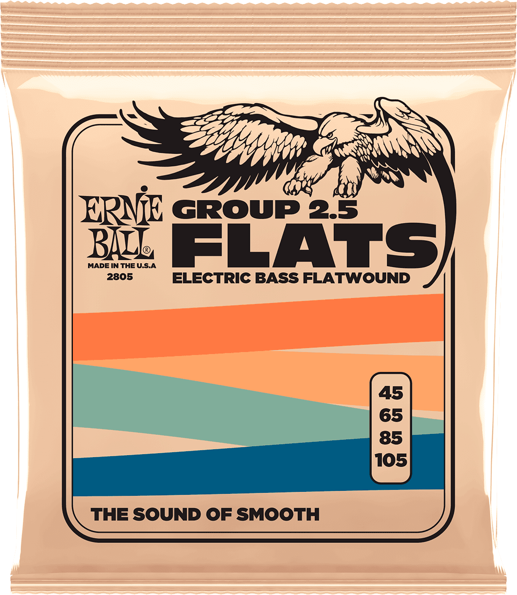 Ernie Ball FLATS GROUP 2.5 45-105