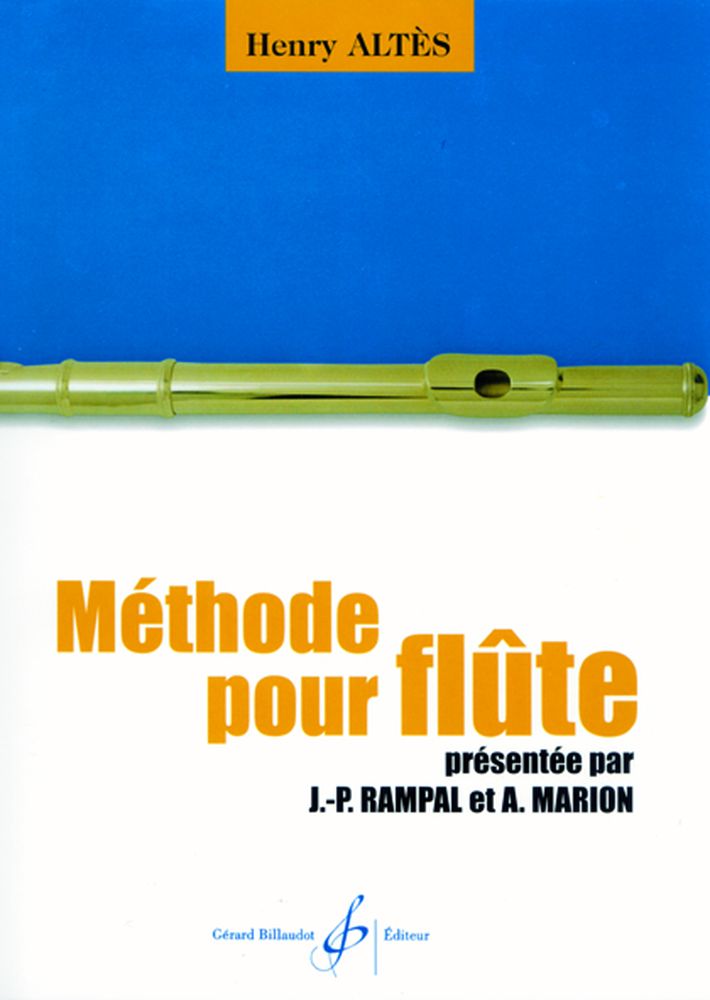Billaudot Altes Henry - Methode Pour Flute