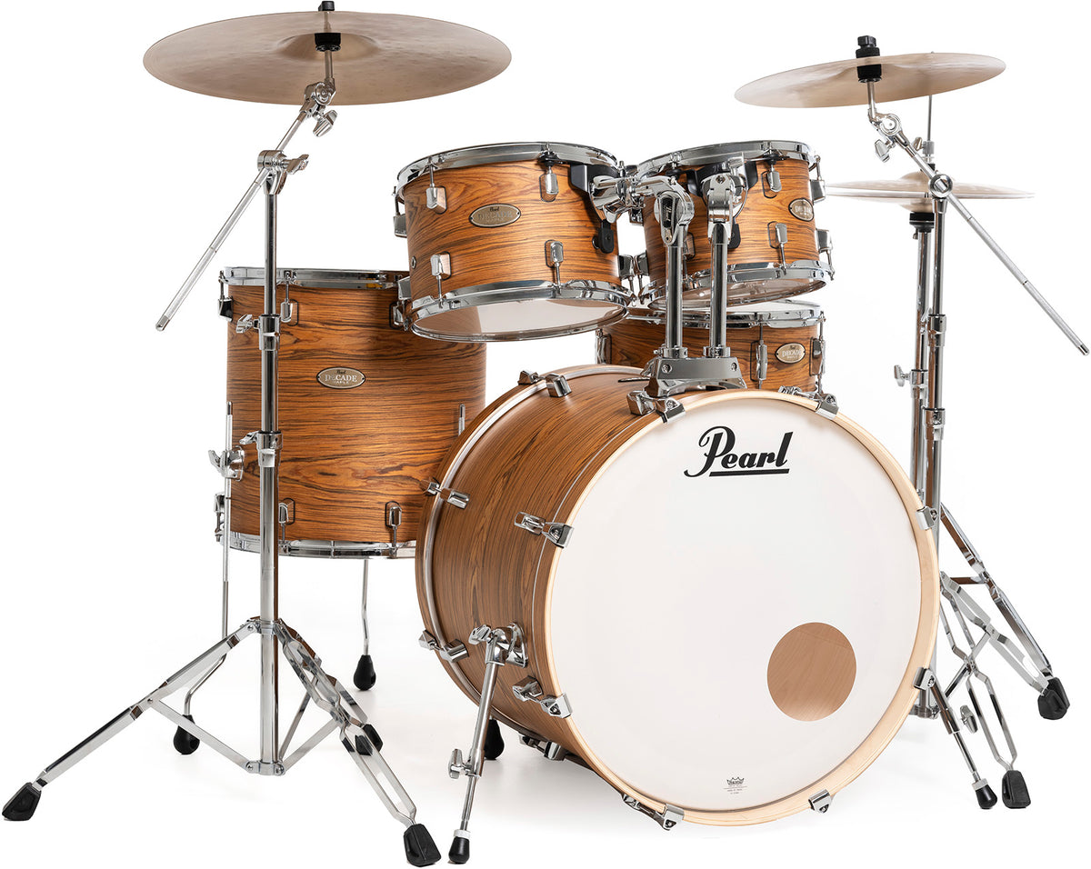 Pearl Decade Maple Artisan Rock 22" Satijnen karamel sluier + Hwp-834