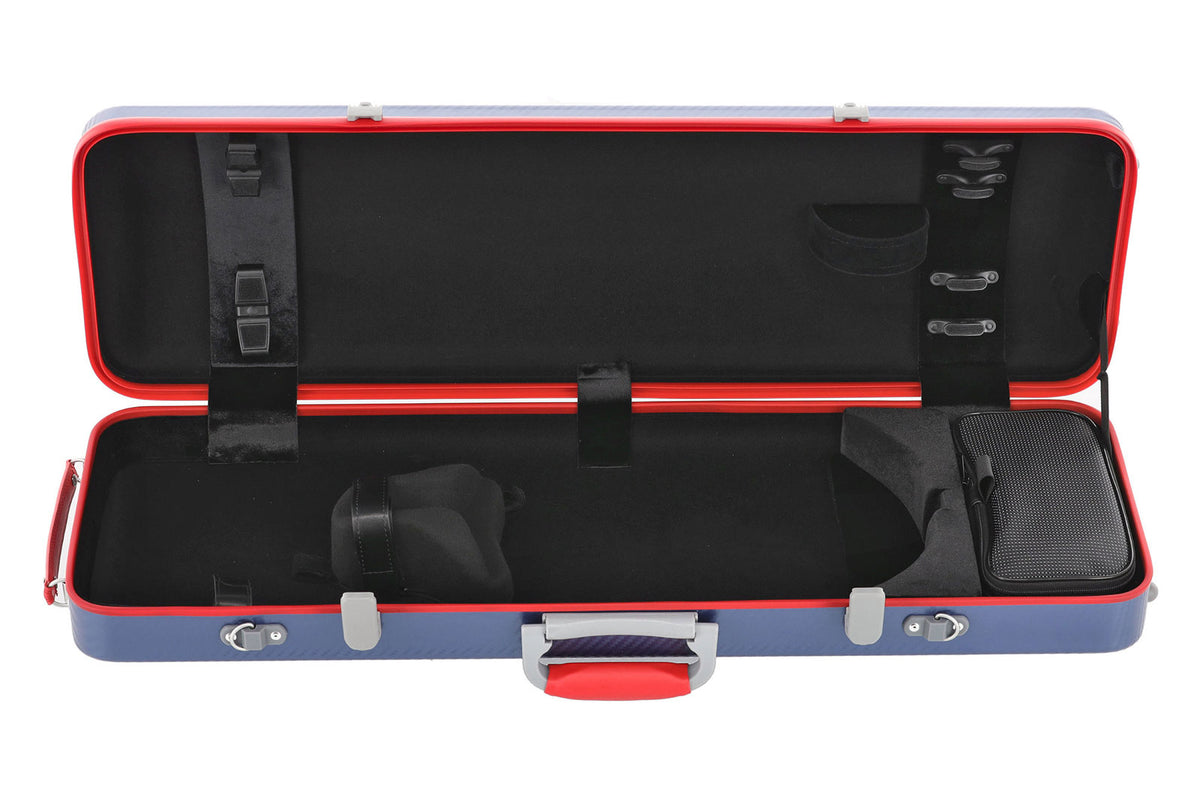 Fun Rectangular Blue/Black - Violin 1/2 & 4/4