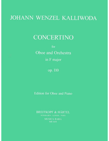Kalliwoda - Concertino F-dur Op. 110 - Hautbois et Piano