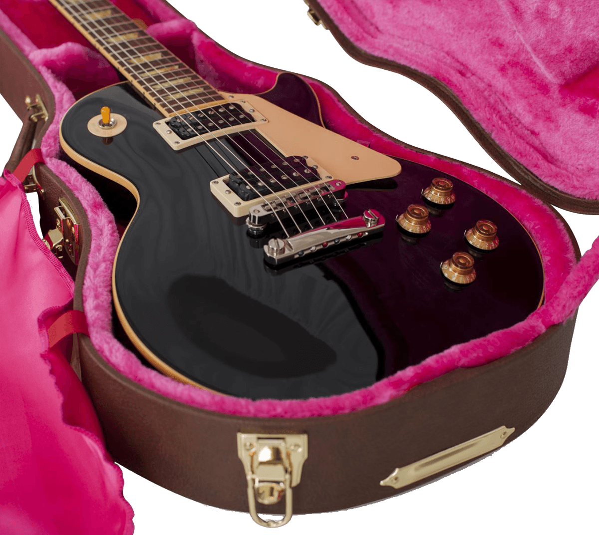 Koffer Les Paul Bruin van Hout Deluxe - GW