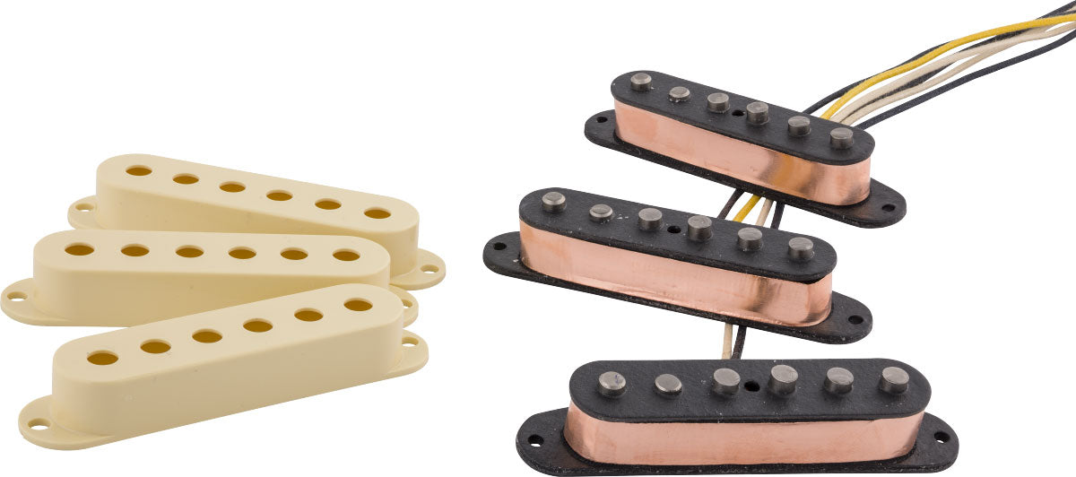 Custom Shop Dual Mag II Stratocaster Set van 3 elementen