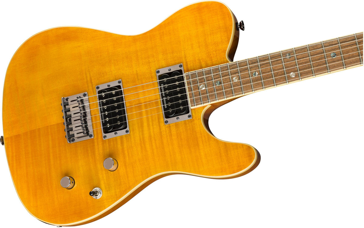 Telecaster Fmt HH Custom LRL Ltd Amber - Gereconditioneerd