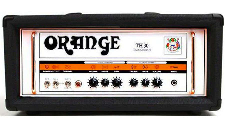 Thunder 30W Gitaarhead 2 Kanalen Zwart