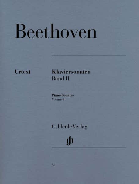 Henle Verlag Beethoven L.V. - Piano Sonatas Volume Ii