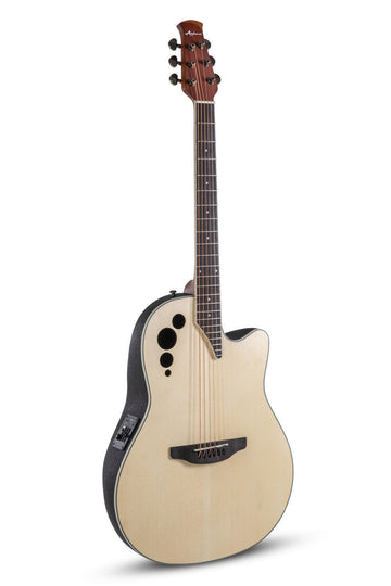 Elektro-Akoestische Gitaar Ae44Ii Mid Cutaway Natural Satin