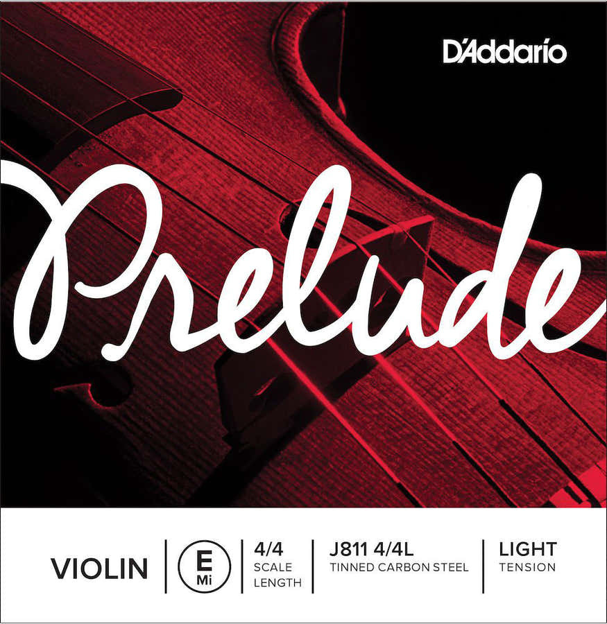 STRING ALONE (RE) FOR VIOLIN 4/4 PRELUDE TENSION LIGHT