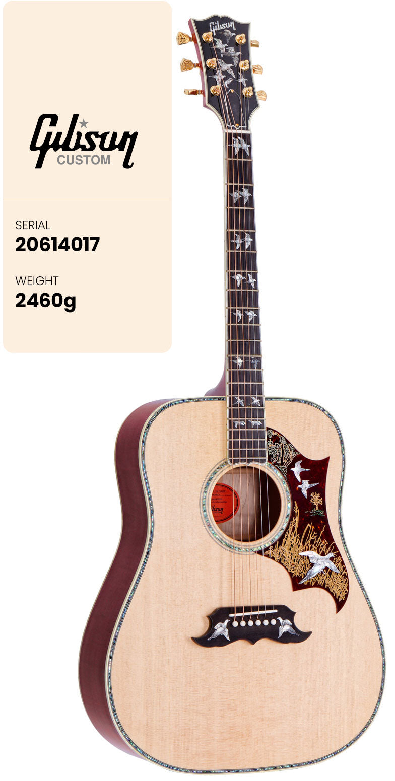 Gibson Custom Doves In Flight Antique Natural CS MC