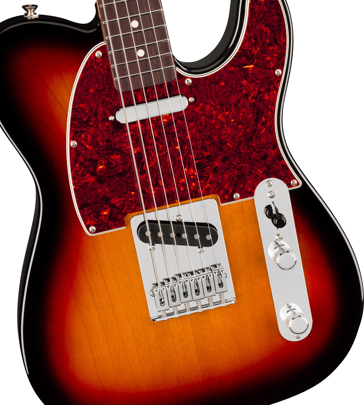 Telecaster 75 Anni Player II Bariton, RW 3-kleuren Sunburst