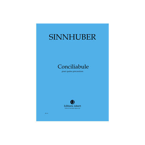 Sinnhuber - Conciliabule - 4 Percussions