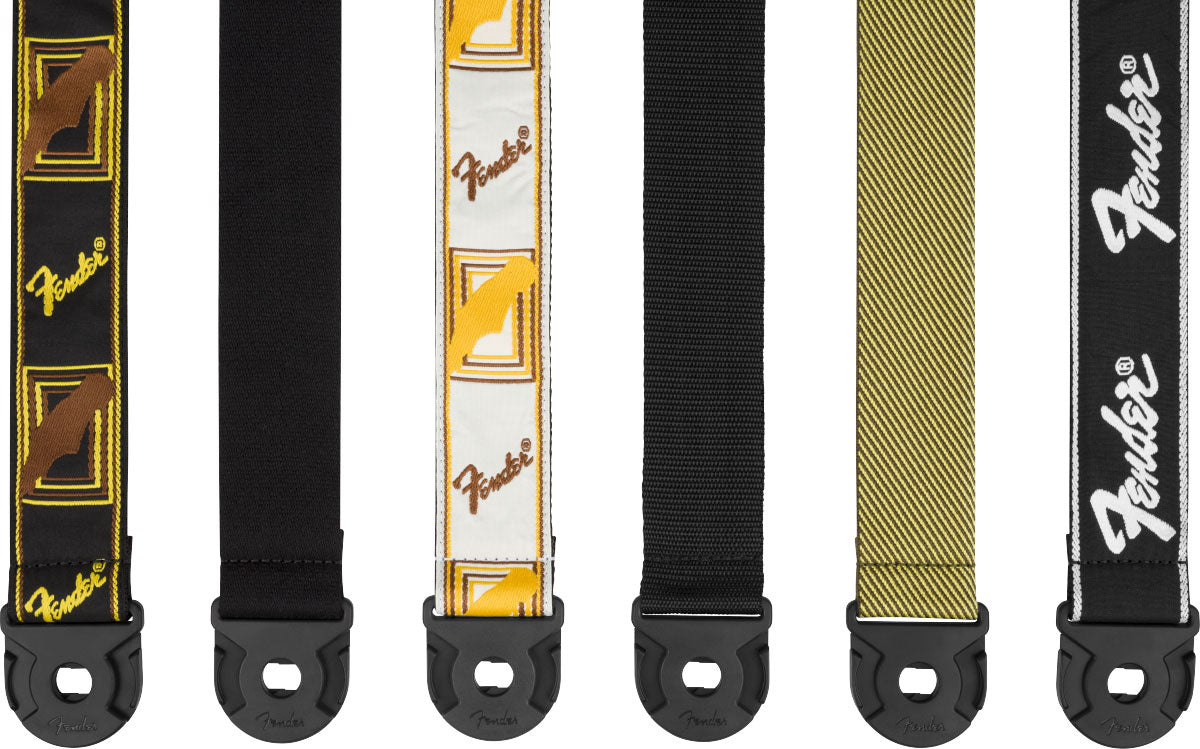 QUICK GRIP LOCKING END STRAP BLACK YELLOW AND BROWN 2"
