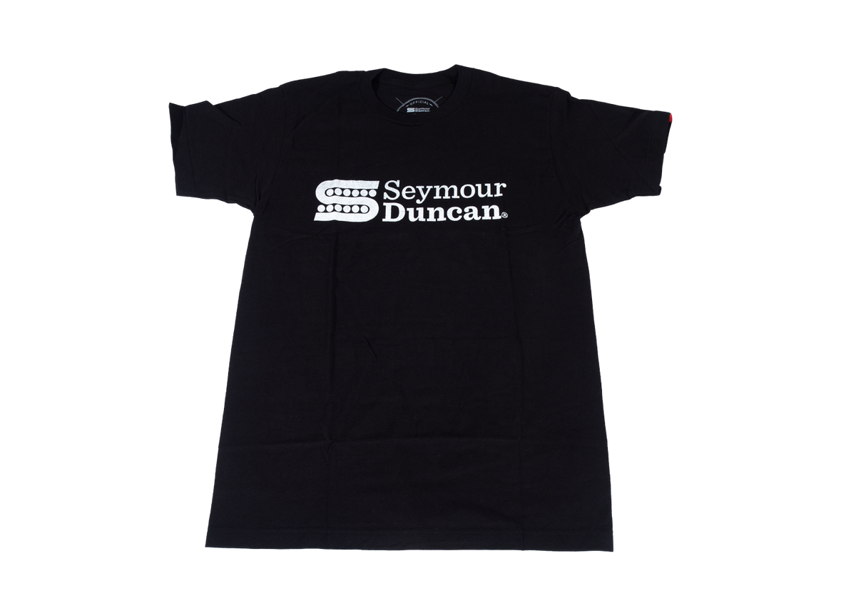 Seymour Duncan Tslogo-Bk-L Textile Tee-Shirts T-Shirt Logo Black Large