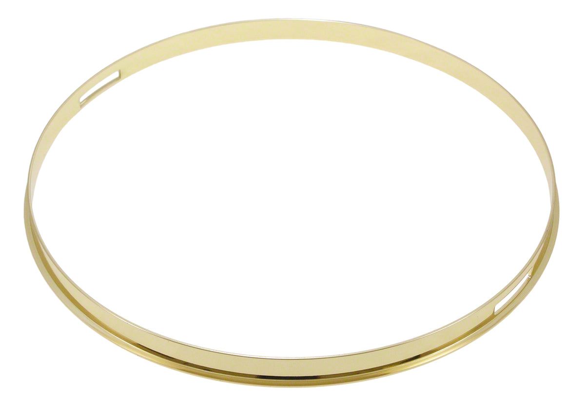 Stalen Hoepel 14" Snarezijde Goud 2.3mm Simple Flange