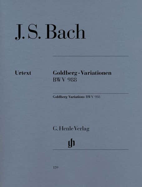 Henle Verlag Bach J.S. - Goldberg Variations BWV 988