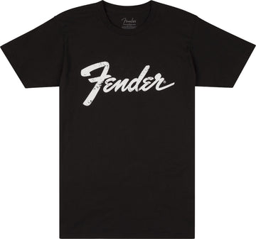 Fender Logo Date Back Tee Black L