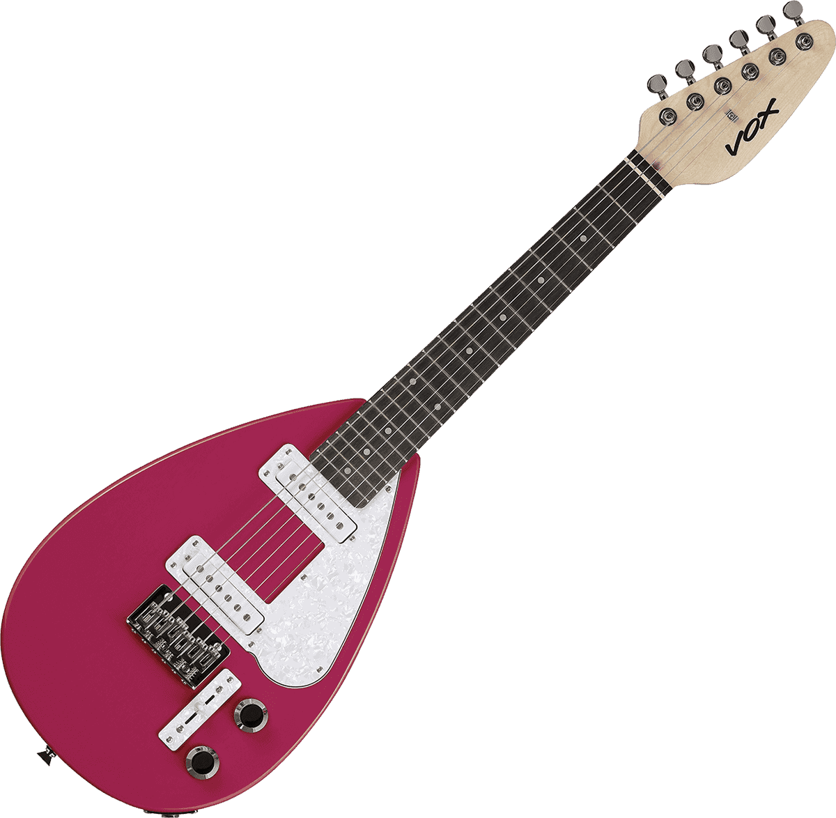 Mini Electric Guitar Lipstick Red