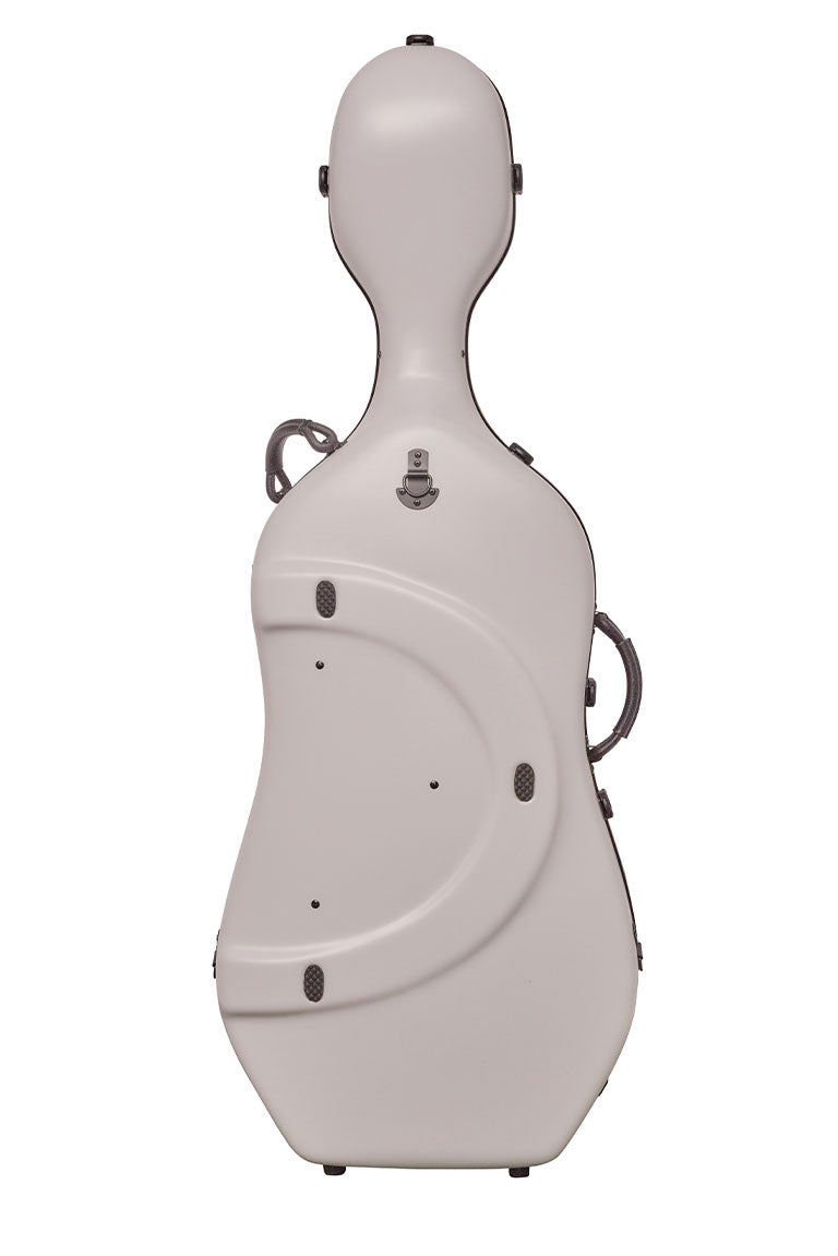 Cellokoffer 4/4 Classic + Wieltjes - Lichtgrijs