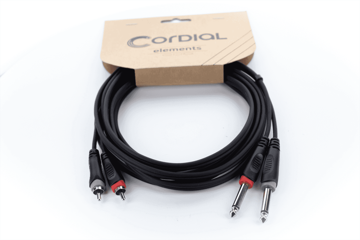 Audiokabel Dubbele Mono-Jack - RCA 1 M
