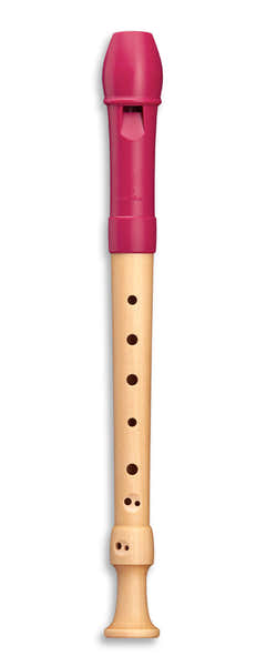 Sopraan Fipple 17412 - Fuchsia (Barokke Vingerzetting)