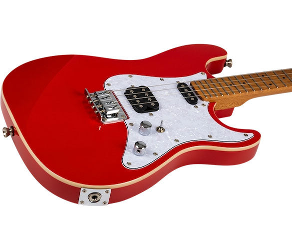 Pathfinder Rode Bariton-Elektrische Gitaar