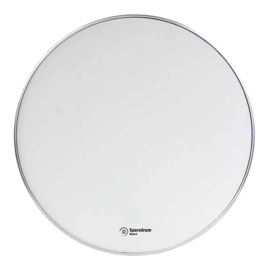 M2W16 - 16" MESH HEAD MUTE 2-PLY - SILENT - WHITE