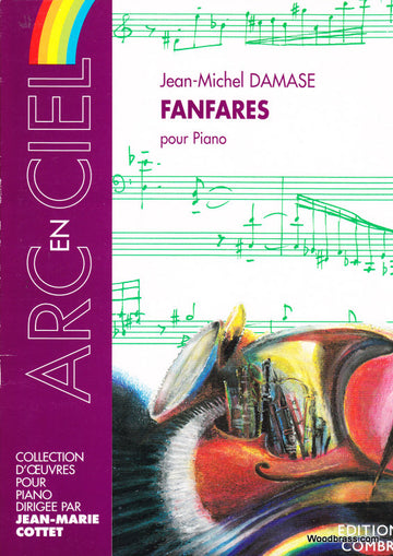 Damase JEAN-michel - Fanfares - Piano