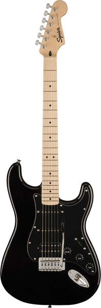 Stratocaster HSS Sonic MN Zwart