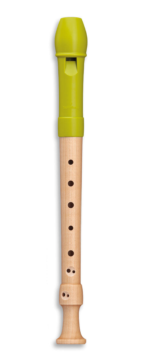 Mollenhauer Sopraan Fipple 17411 - Appelgroen (Barokke Vingerzetting)