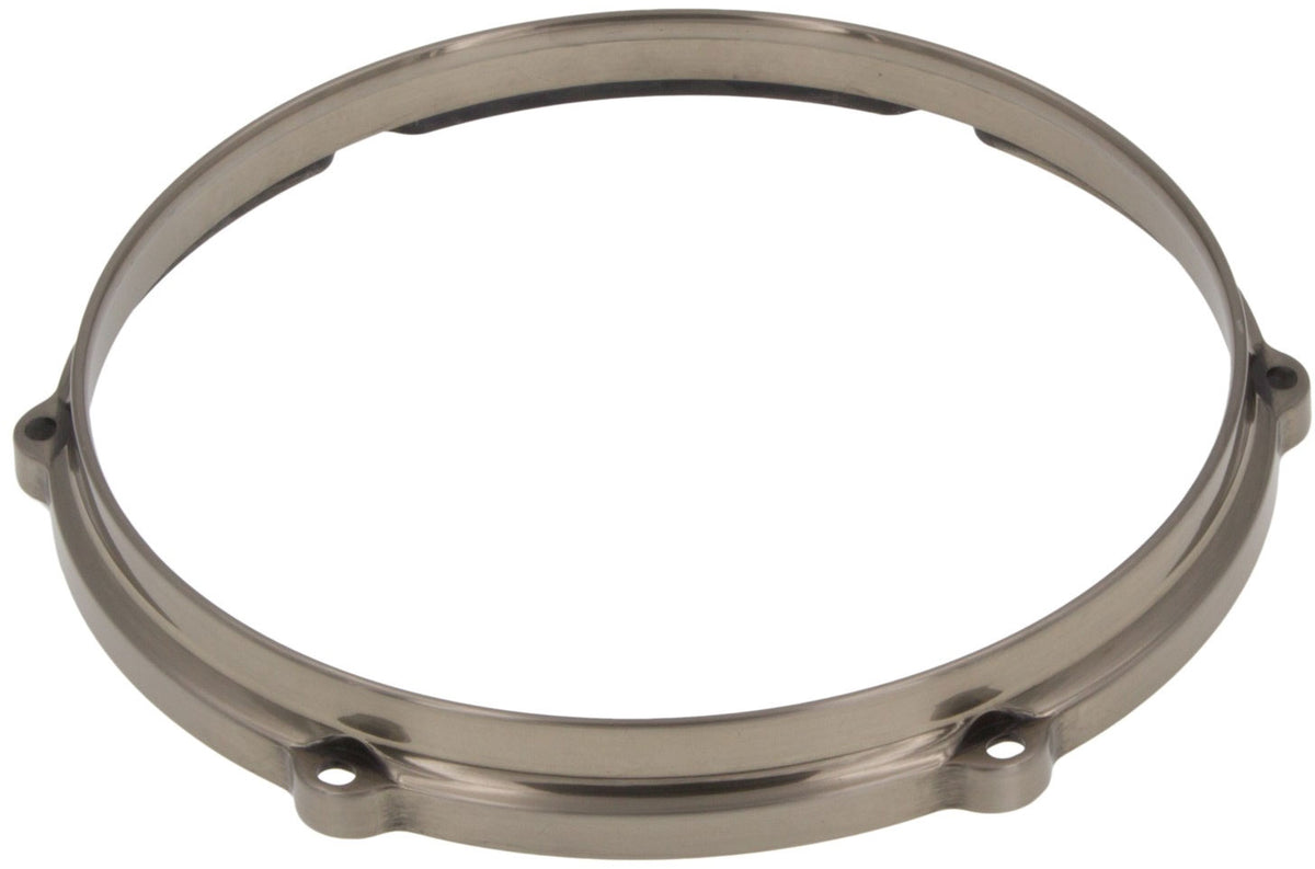 Hdc3-10-6Vbn 10" 6 Holes Black 3Mm Die Cast Drum Hoop Vintage Brushed Nickel