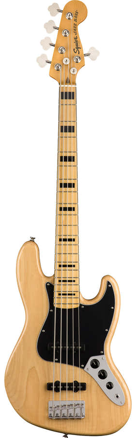 Jazz Bass V 70S Classic Vibe Mn Naturel
