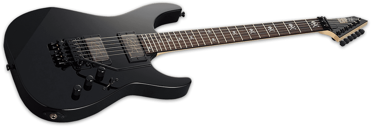 Signature Kirk Hammett KH-2 Neck Thru Zwart