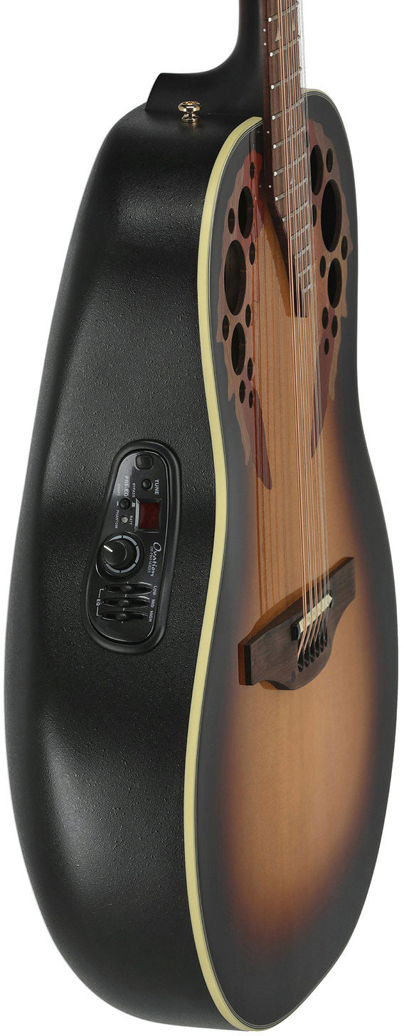 Pro Series Elite Deep Bowl 12 string Sunburst