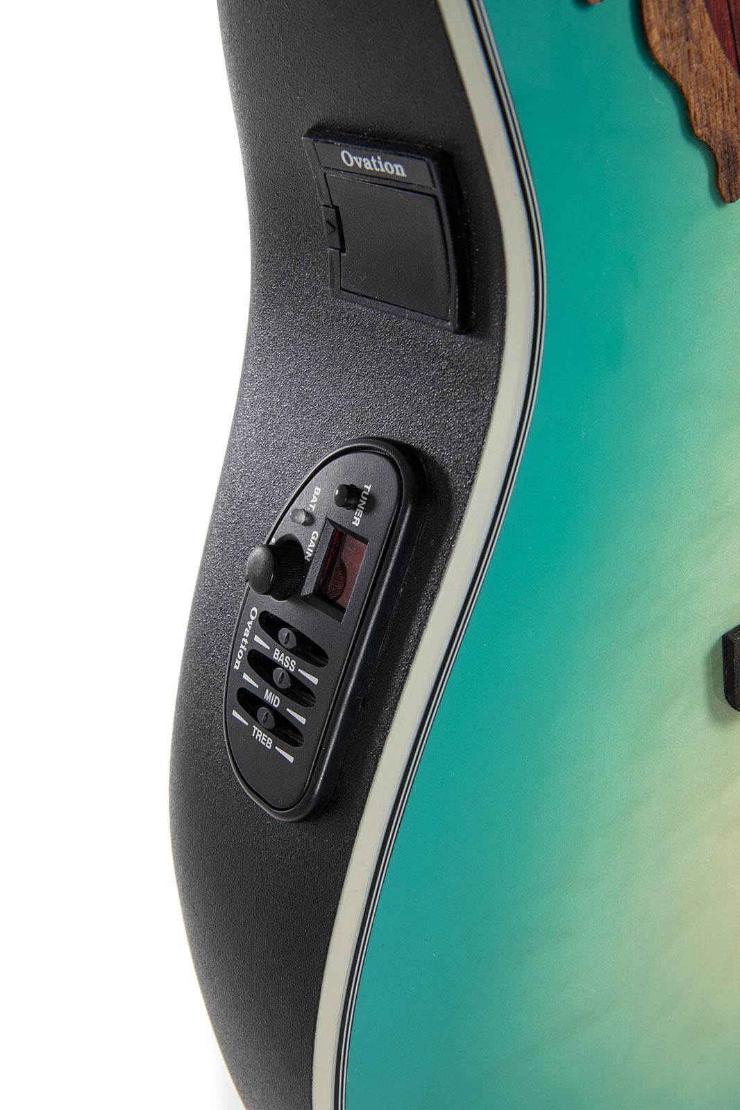 Elektro-Akoestische Gitaar Celebrity Elite Plus Mid Cutaway Mintburst