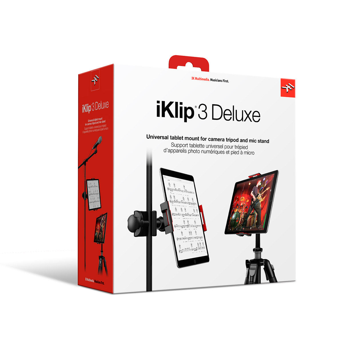 IKLIP 3 DELUX - TABLETONDERSTEUNING MET BEVESTIGING