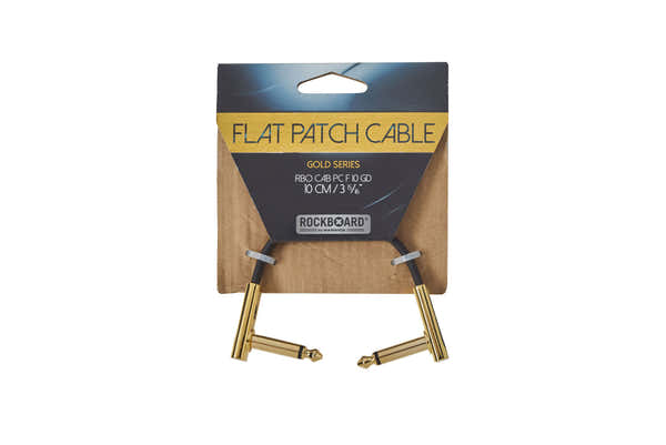 Gouden serie Flat Patch CAB-pc-F-10-gd
