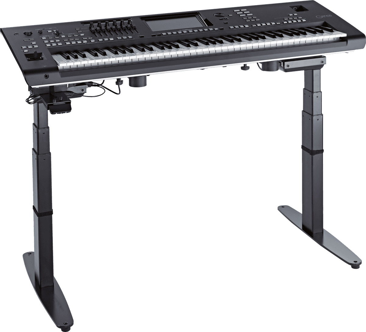 Gemotoriseerde keyboardstandaard 18800 Zwart