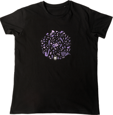"L" T-shirt Sml Paris "Série Pop"