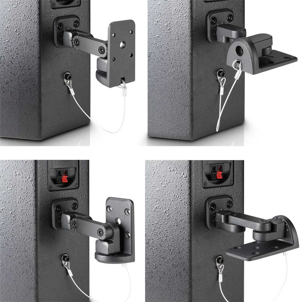 LDSATWMB10W - MUURBEUGEL VOOR LUIDSPREKER WIT