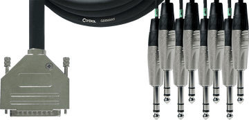 Interfacekabel SUB-d/8 Stereo Jack 5 M